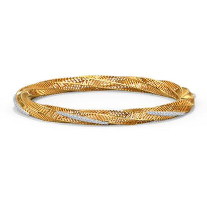 Aurora Diamond Bangle