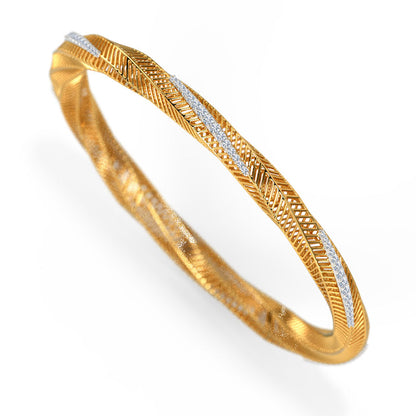 Aurora Diamond Bangle