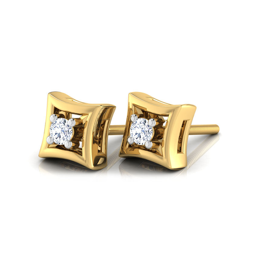 Vivian Diamond Stud Earrings