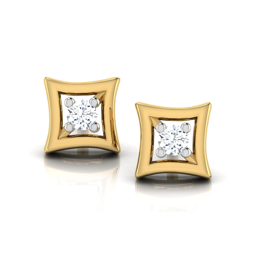 Vivian Diamond Stud Earrings