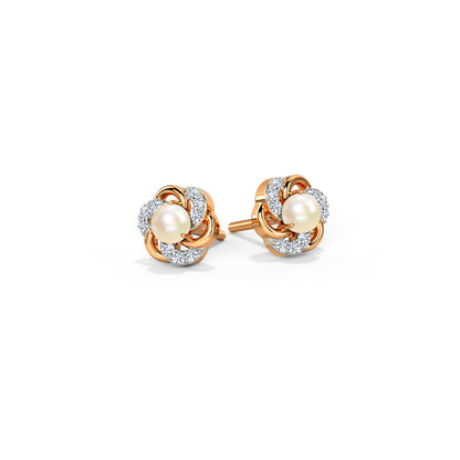 Effie Pearl Stud Earrings