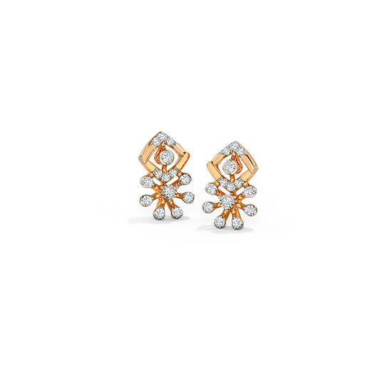 Priyanka Diamond Stud Earrings