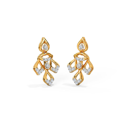 Ishika Diamond Drop Earrings