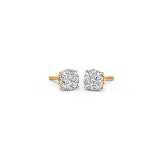 Sara Diamond Stud Earrings
