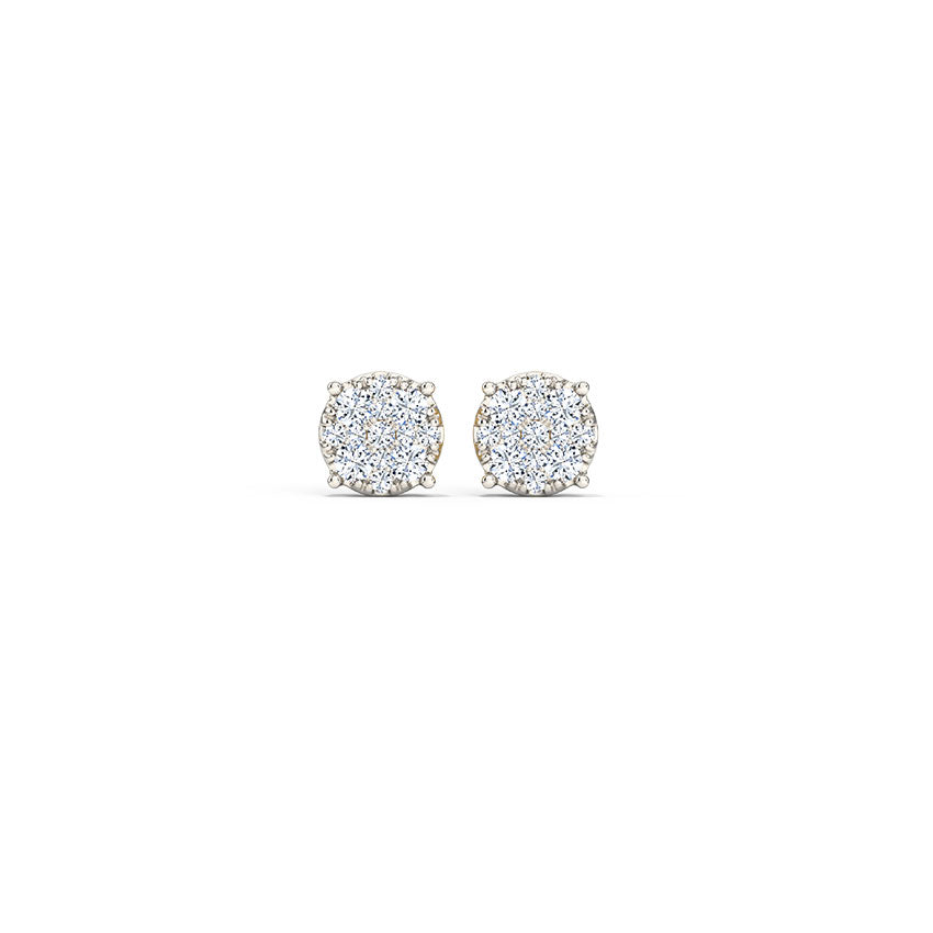 Sara Diamond Stud Earrings