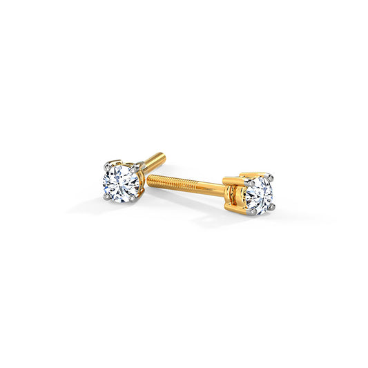 Serena Diamond Stud Earrings