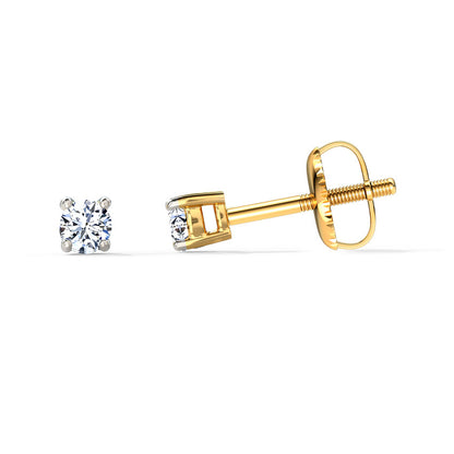 Serena Diamond Stud Earrings