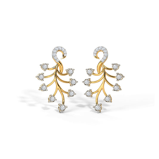 Omni Diamond Stud Earrings