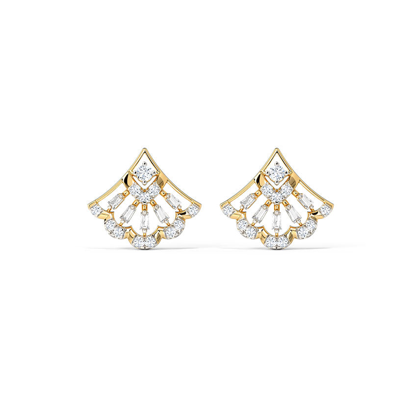 Glittering Diamond Studs