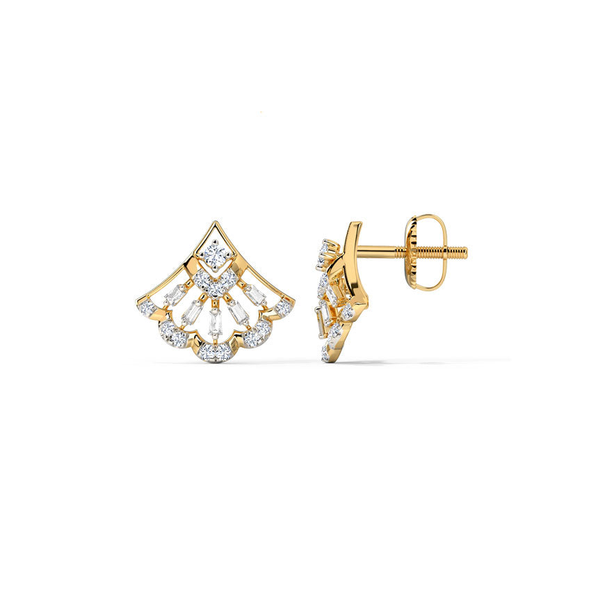 Glittering Diamond Studs