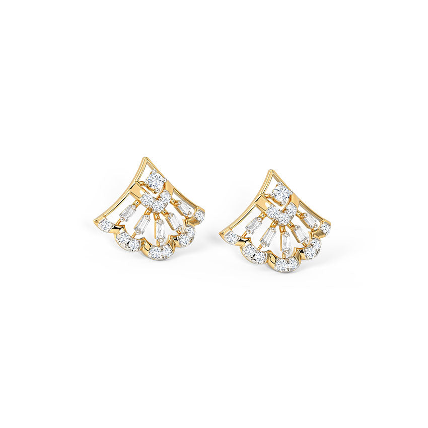 Glittering Diamond Studs