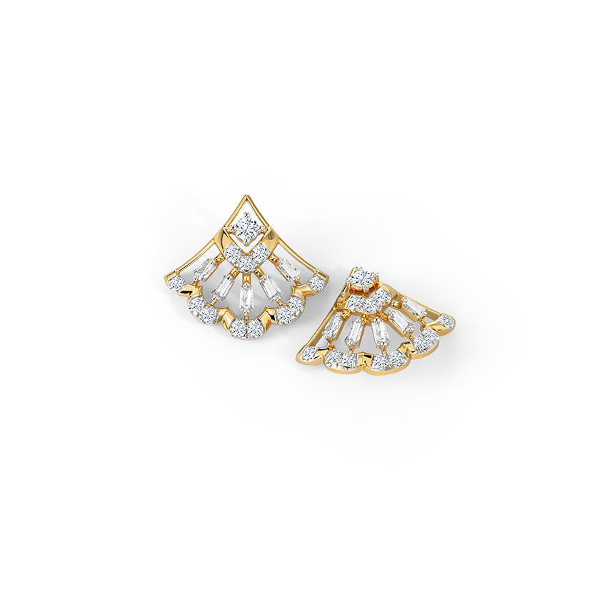 Glittering Diamond Studs