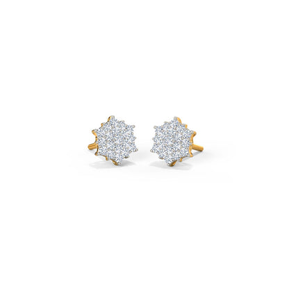 Sunny Diamond Stud Earrings