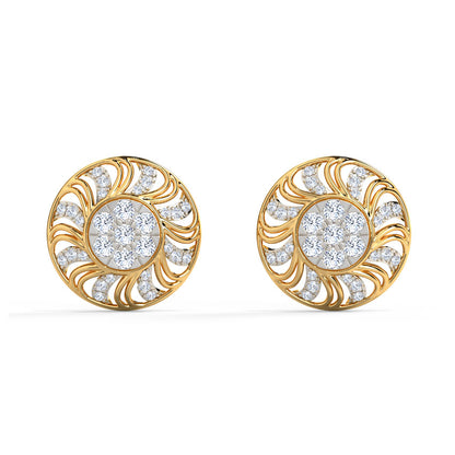Vera Detachable Diamond Stud Earrings