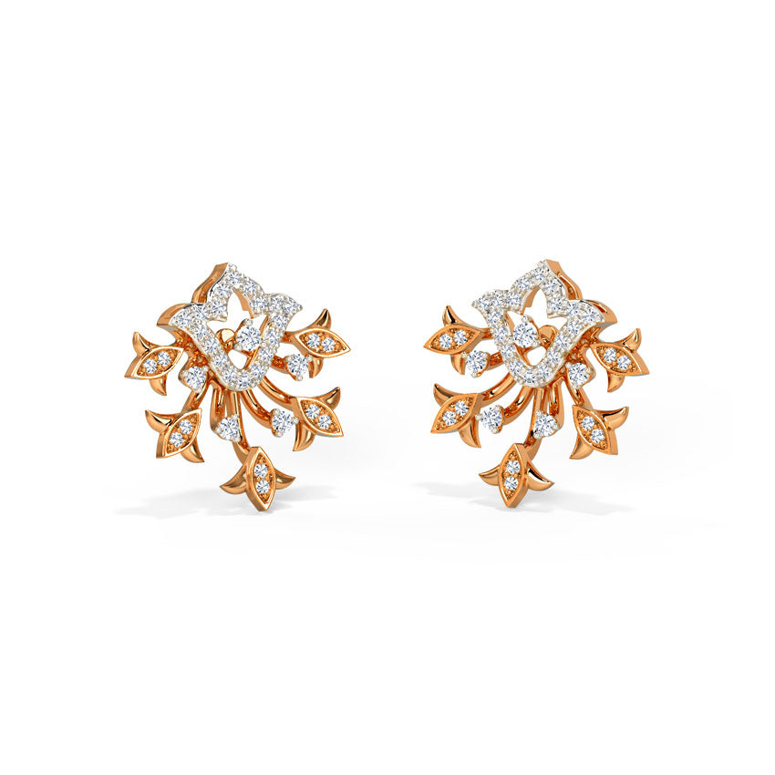 Mara Diamond Stud Earrings