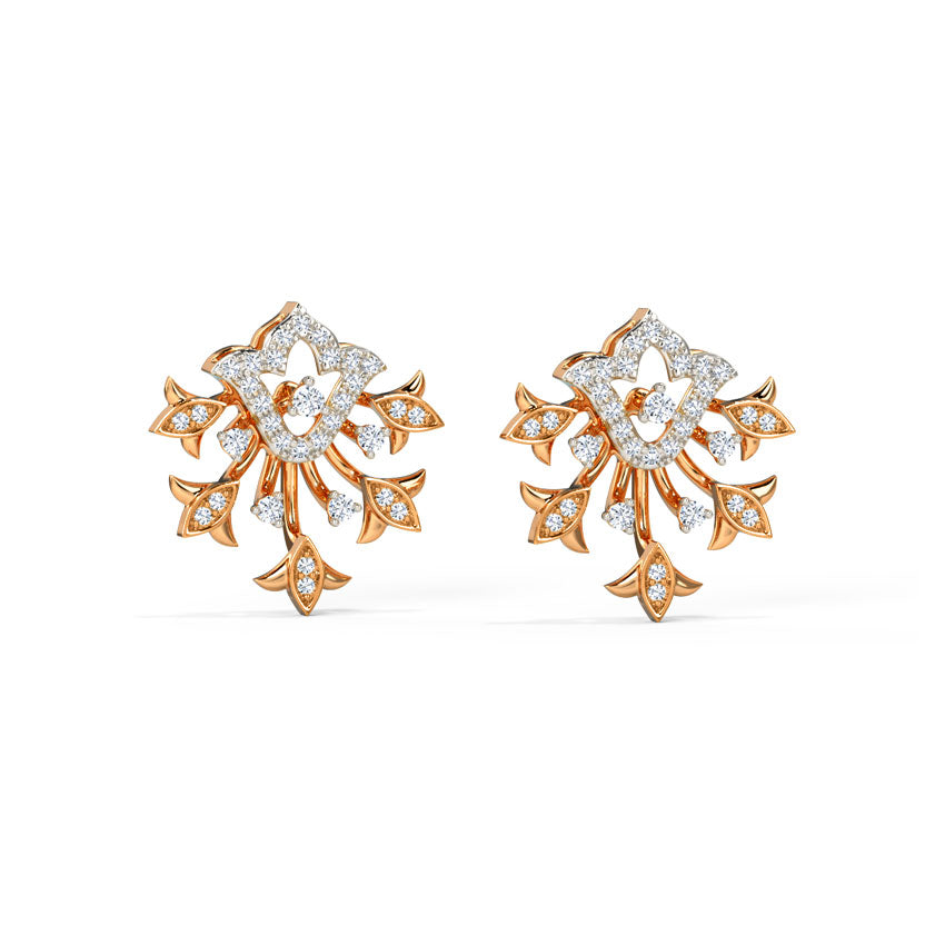 Mara Diamond Stud Earrings