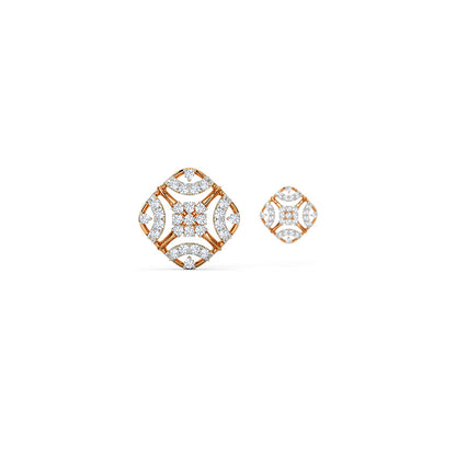 Rina Diamond Stud Earrings