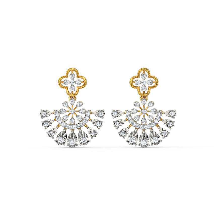 Sanjana Diamond Drop Earrings