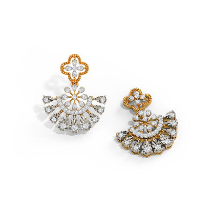 Sanjana Diamond Drop Earrings