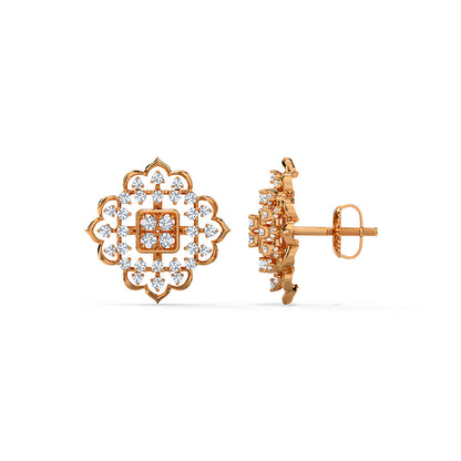 Shiloh Diamond Stud Earrings