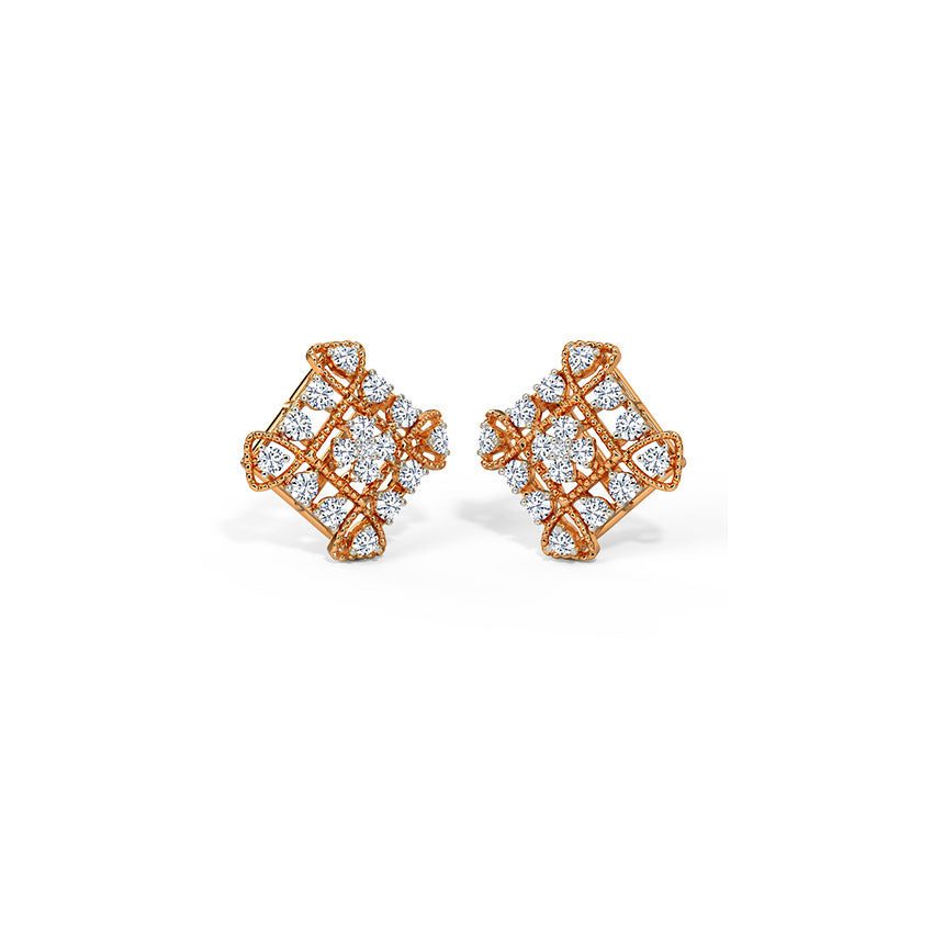 Livia Diamond Stud Earrings