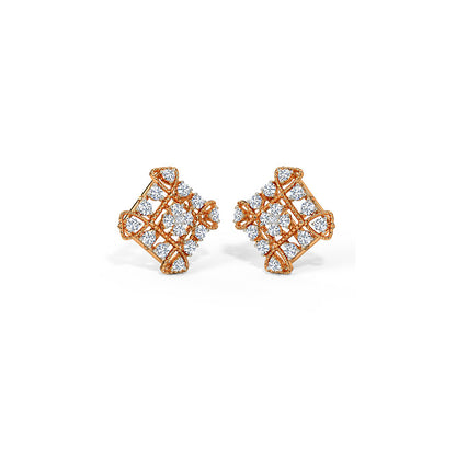 Livia Diamond Stud Earrings