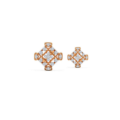 Livia Diamond Stud Earrings
