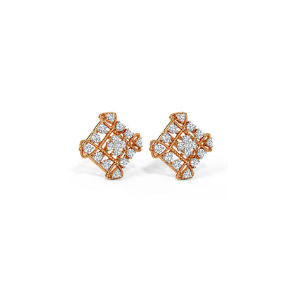 Livia Diamond Stud Earrings