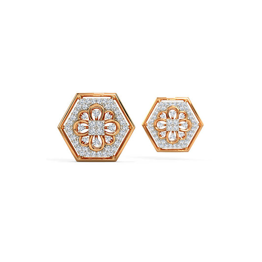 Anya Diamond Stud Earrings