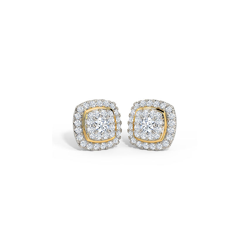 Uma Diamond Stud Earrings