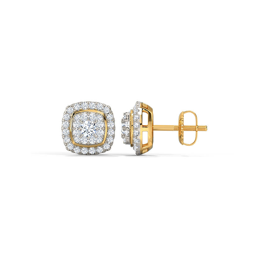 Uma Diamond Stud Earrings