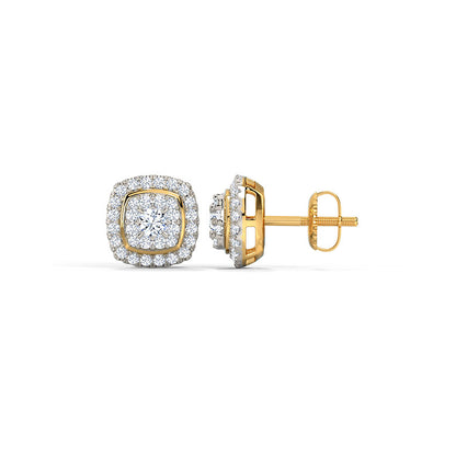 Uma Diamond Stud Earrings