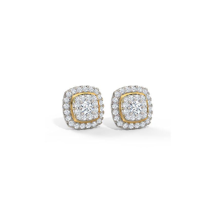 Uma Diamond Stud Earrings