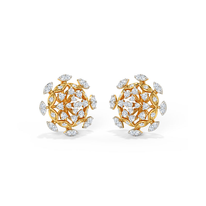 Malina Diamond Stud Earrings