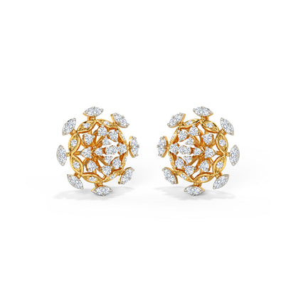 Malina Diamond Stud Earrings