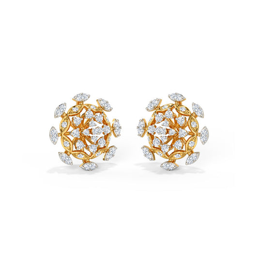 Malina Diamond Stud Earrings