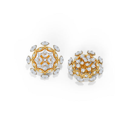 Malina Diamond Stud Earrings