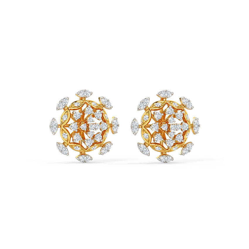 Malina Diamond Stud Earrings