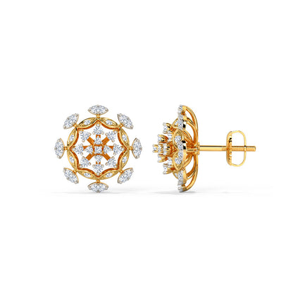 Malina Diamond Stud Earrings
