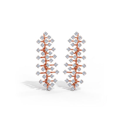 Polly Diamond Drop Earrings