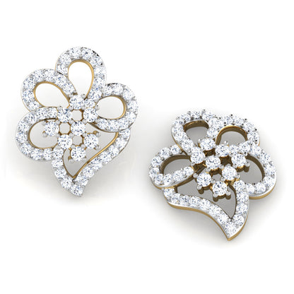 Penelope Diamond Stud Earrings