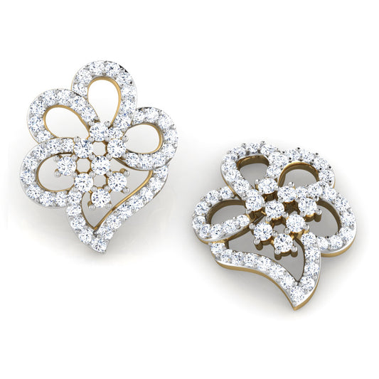 Penelope Diamond Stud Earrings