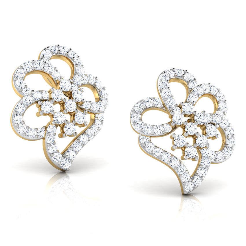 Penelope Diamond Stud Earrings