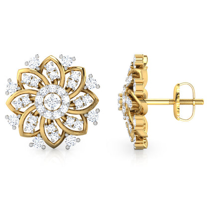 Amara Diamond Stud Earrings