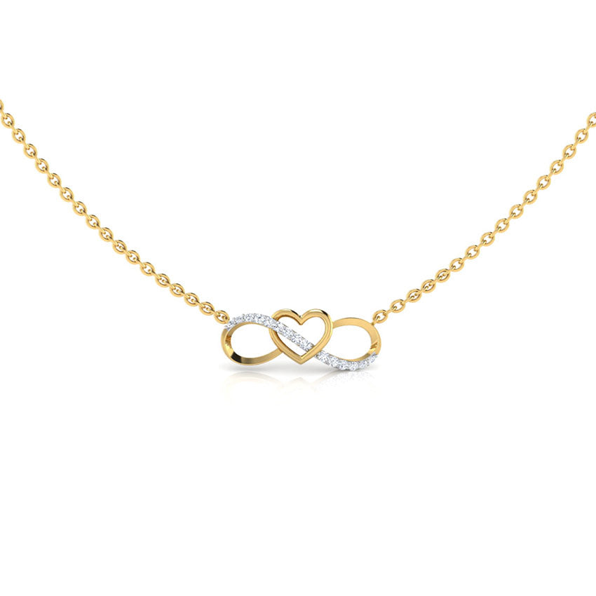 Endless Affection Infinity Diamond Necklace