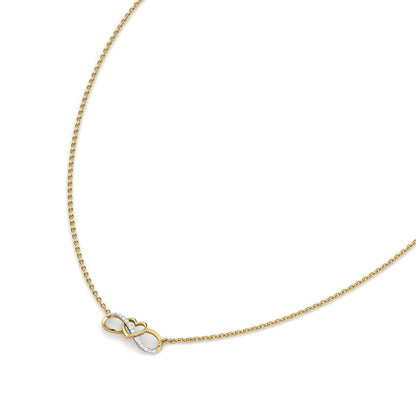 Endless Affection Infinity Diamond Necklace