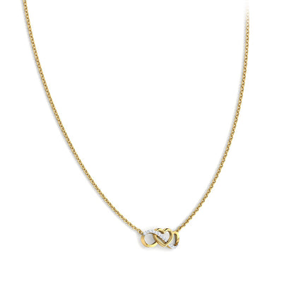 Endless Affection Infinity Diamond Necklace
