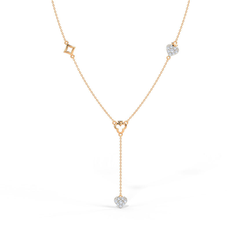 Magnificent Diamond Lariat Necklace