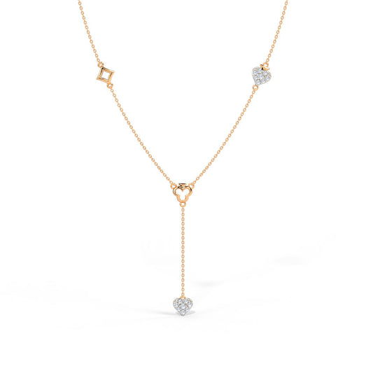Magnificent Diamond Lariat Necklace