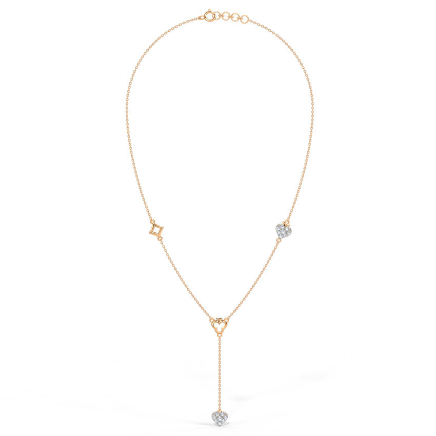 Magnificent Diamond Lariat Necklace